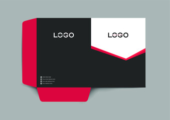 Business folder design cover template, layout for of text and photos, the universal concept cover for a catalog, booklet, leaflet, banners, vector background.