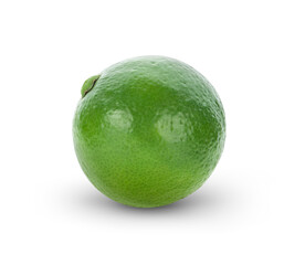 lime isolated on white background