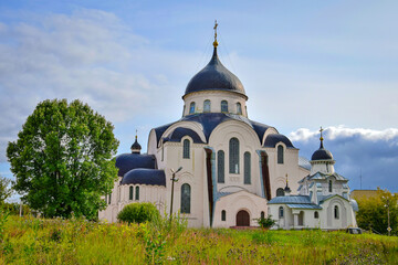 Fototapeta na wymiar Orthodox church in Tver city