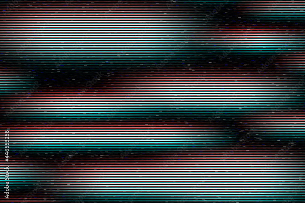 Poster glitch psychedelic background. old tv screen error. digital pixel noise abstract design. computer bu
