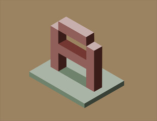 illustration of a cube