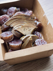 한국 전통음식 순대, 소시지 