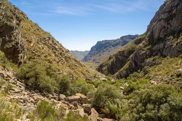 Deurstickers Beautiful landscape in the Bain's Kloof, Western Cape of South Africa © Christian Dietz