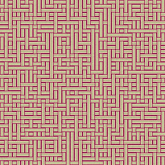 Abstract Geometric Pattern generative computational art illustration