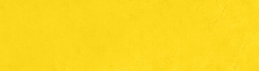 Yellow textured painted web banner summer background