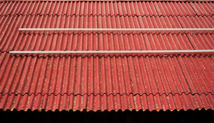 Montage of solar panel.