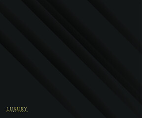 Obraz premium Premium background. Abstract luxury pattern. Gold glitter stripes background. Abstract gold line texture. Black pattern vector illustration.