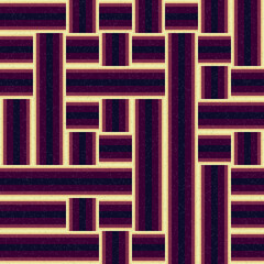 Abstract Geometric Pattern generative computational art illustration