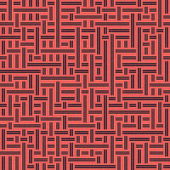 Abstract Geometric Pattern generative computational art illustration