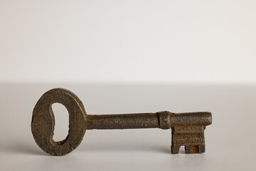 old rusty key