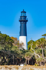 Hunting Island Lighthouse South Carolina SC USA