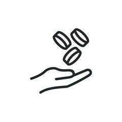 financial simple icon