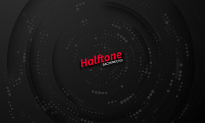 Abstract style halftone concept for your graphic design
