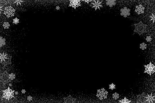 Black Christmas background. Background stock illustration.