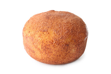 Tasty Japanese mochi on white background