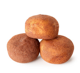 Fototapeta premium Tasty Japanese mochi on white background