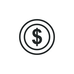 financial simple icon