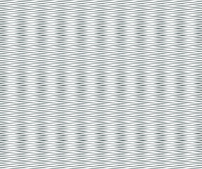 Zig Zag lines pattern. Black wavy line on white background. Abstract wave, vector illustration