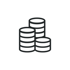 financial simple icon