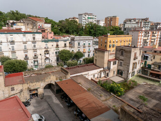 Naples view of the neighbourhood Rione Sanita