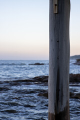 wooden pier on the beach