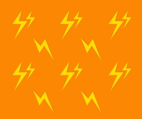 design about Thunder seamless pattern background