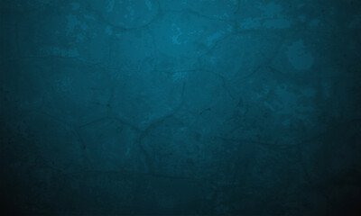 Abstract grungy Decorative blue wall background with old distressed vintage grunge texture. pantone of the year color concept background with space for text. Fit for basis for banners, wallpapers
