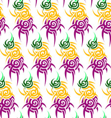 pattern with butterflies