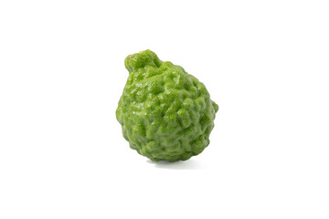 Bergamot fruit isolate on white background