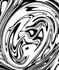 Black and white abstract background liquid