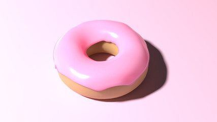 pink doughnut