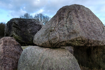 Hunnenbed D53 bij Havelte, Drenthe province, The Netherlands