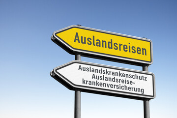 Auslandsreisen, Krankenschutz, Wegweiser