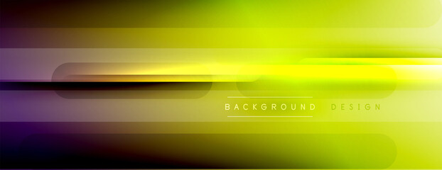 Abstract background. Shadow lines on bright shiny gradient background.