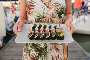 Sushi na łódce - Zatoka Sushi