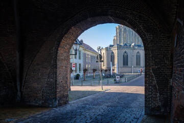 Kampen, Overijssel Province, THe Netherlands - obrazy, fototapety, plakaty