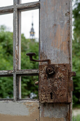 Details of old windows and doors.