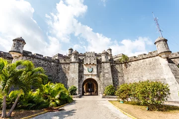 Foto op Plexiglas Exterior of the Castillo de la Real Fuerza fortress museum in Havana, Cuba, Caribbean, North America © jeeweevh
