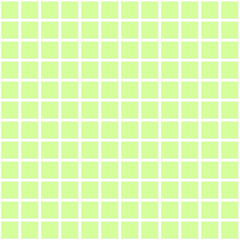 Green squares background. Mosaic tiles. Seamless vector illustration.