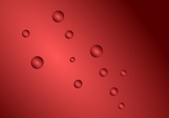 Liquid Fresh Blood Abstract Background