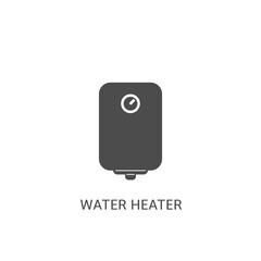 Water heater vector icon for your web mobile app logo design