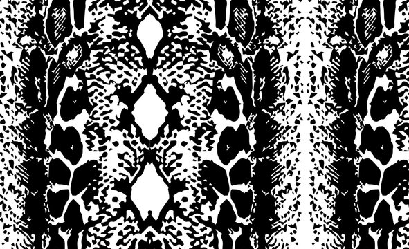 Seamless snake texture, leather, python pattern