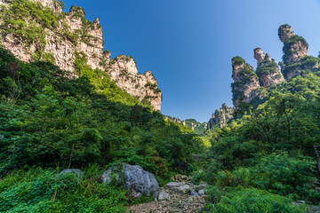 The Gathering of Heavenly Soldiers rock formations