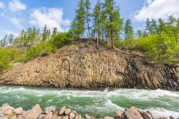 River Khikhikal. Putorana Plateau, Taimyr