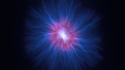 Abstract node network background