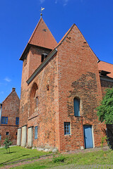 Fototapeta na wymiar Osterholz-Scharmbeck: Klosterkirche St. Marien, (12. Jh., Niedersachsen)