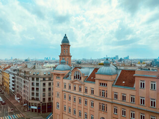 vienna 6th district, vienna famous places, view over vienna, over the roofs of vienna, Sightseeing in vienna, pedestrian zone vienna,