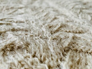 close up of Knitted texture fabric background 
