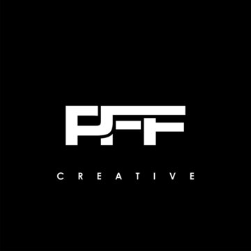 PFF Letter Initial Logo Design Template Vector Illustration