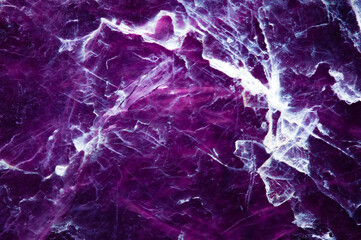 Lepidolite macro detail gemstone, close-up of the texture, grunge colorful pink purple background design